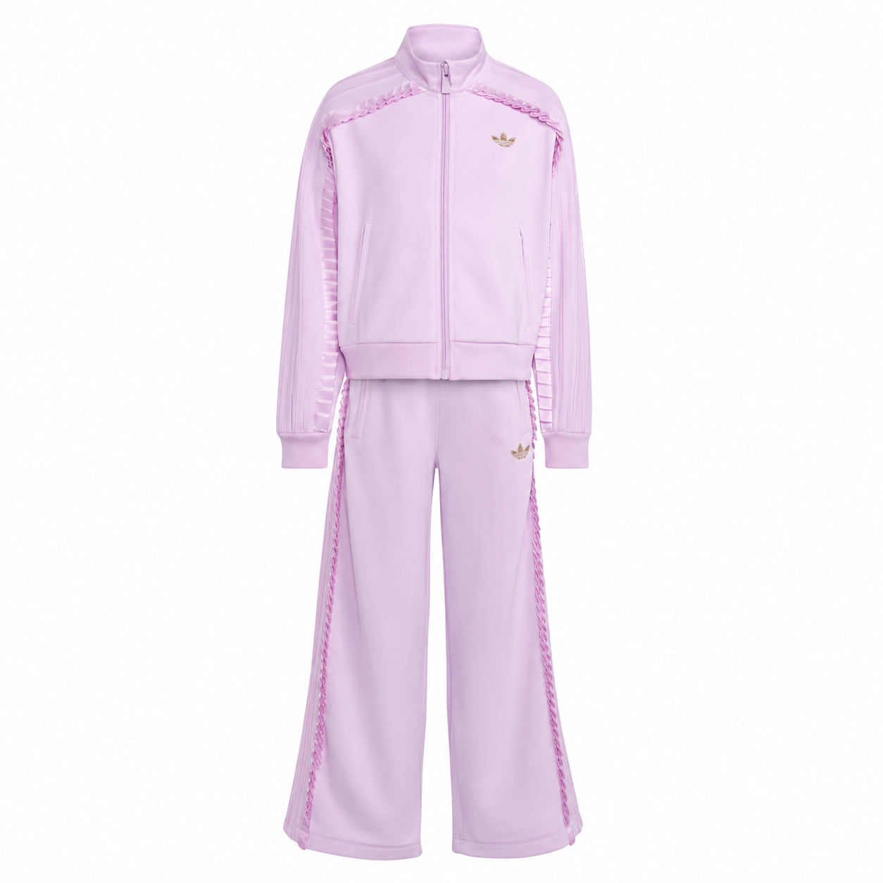 Adidas Tuta Bambina Firebird Full Zip Rosa KR6592