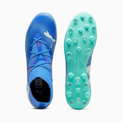 PUMA FUTURE 7 MATCH MG BLUEMAZING-PUMA WHITE-ELECTRIC PEPPERMINT 107934-01