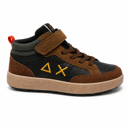 Sun68 Boy's Genius Midi Kid Z46335K – Stivaletto Bimbo