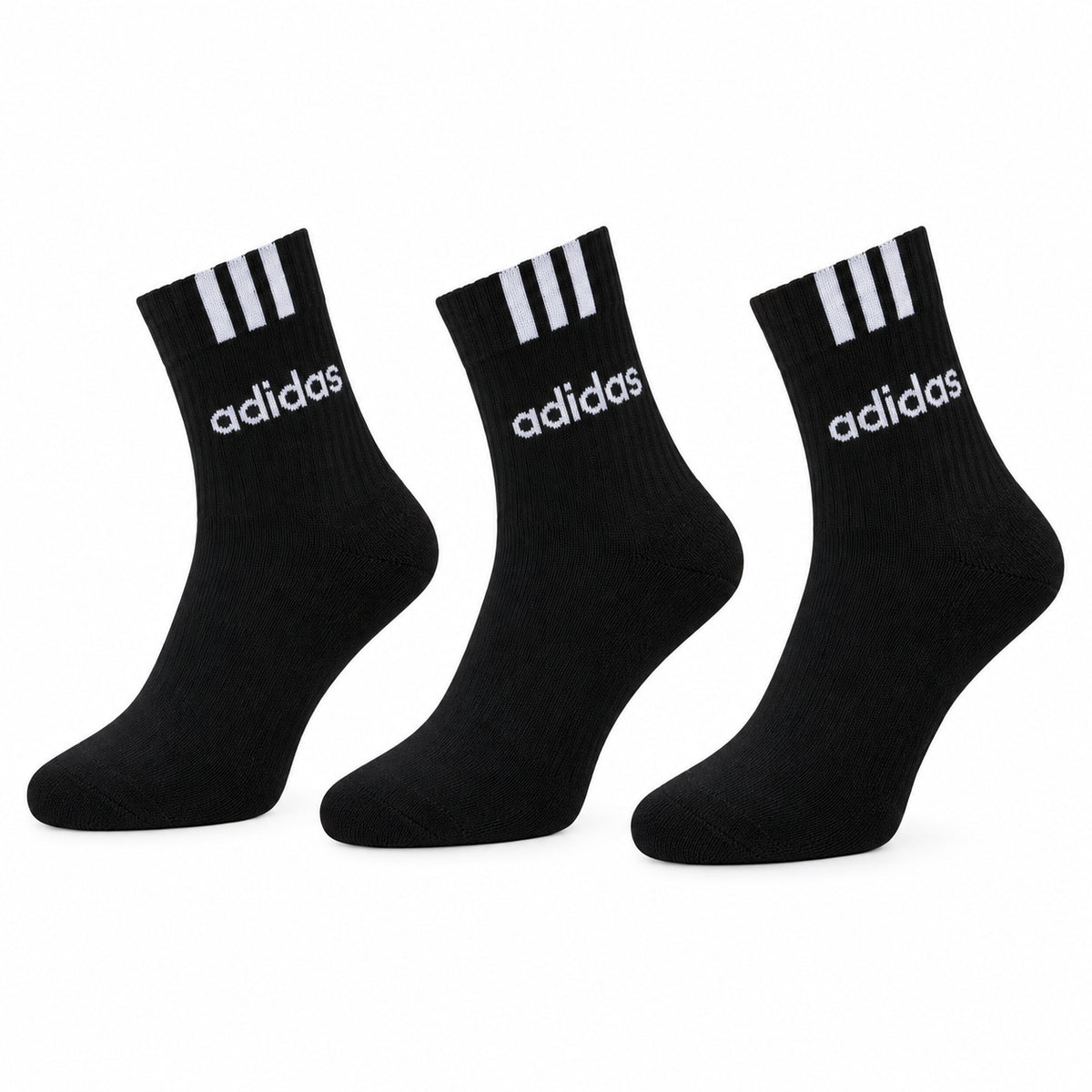 Adidas Calze Adidas 3-Stripes Linear Half-Crew (Confezione da 3 Paia) IC1294 – foto 2
