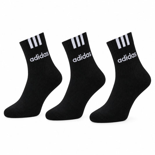 Adidas Calze Adidas 3-Stripes Linear Half-Crew (Confezione da 3 Paia) IC1294 – foto 2