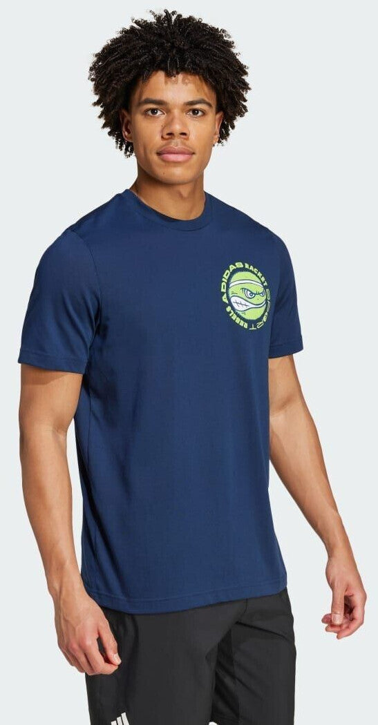ADIDAS T-SHIRT RACKET SPORT REBELS GRAPHIC IW0145