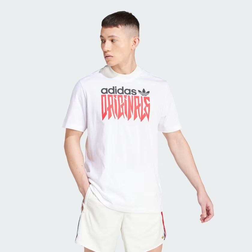ADIDAS AOR GRFX TEE LOOSE WHITE IX9650
