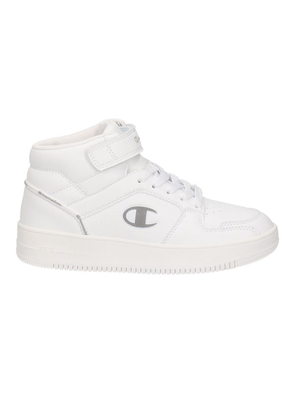 CHAMPION RD18 2.0 MID G GS MID CUT SHOE WHT/SILVER S32680-WW021