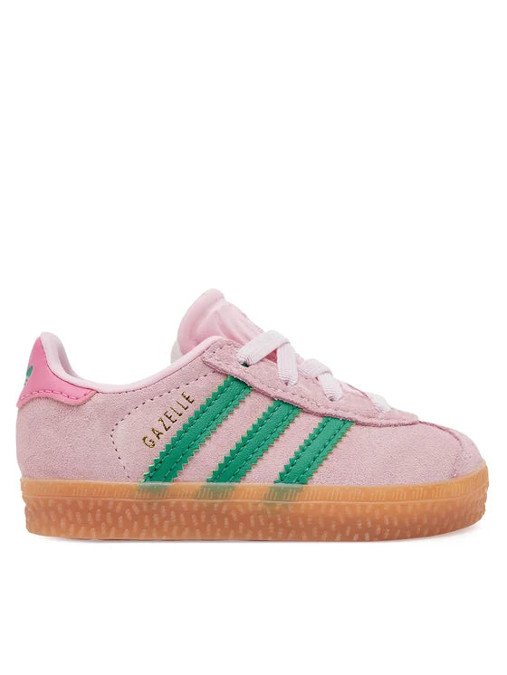 ADIDAS GAZELLE CF EL I CLPINK/COUGRN/BLIPNK JP7138