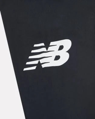 New Balance NB Stacked Logo Leggings LAKG0012-BK | Bambina | Nero