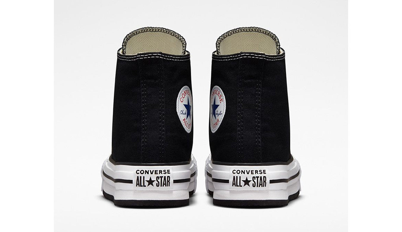 CONVERSE CTAS EVA LIFT HI BLACK/WHITE/BLACK 372859C