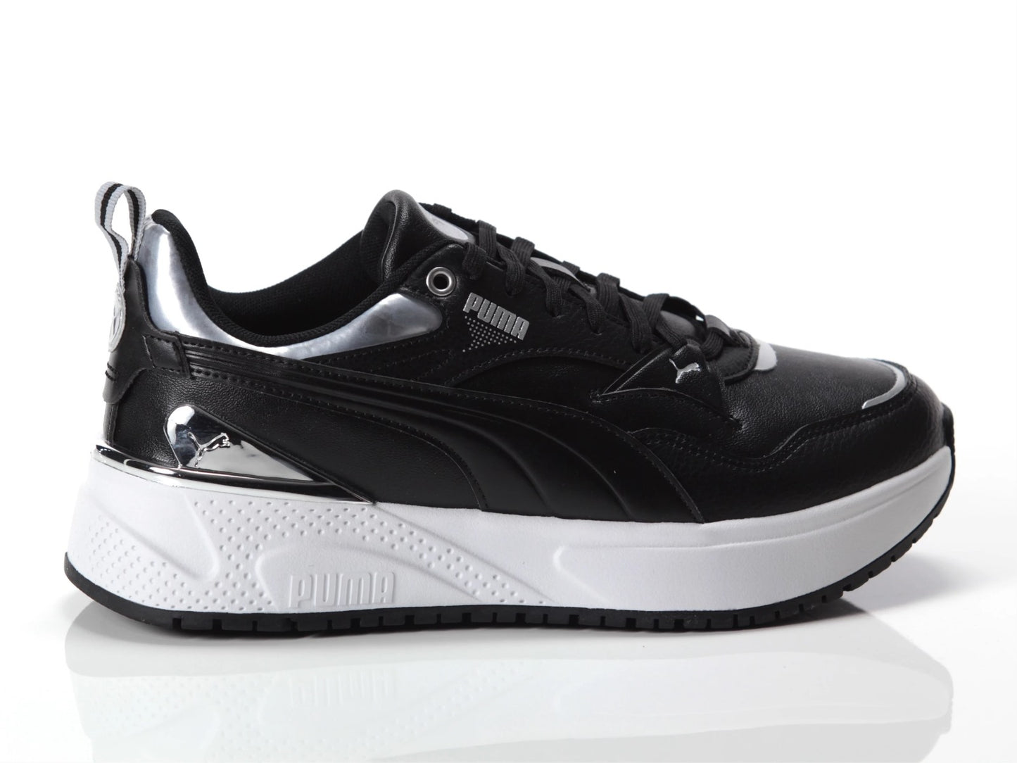 PUMA R78 DISRUPT METALLIC DREAM PUMA WHITE-PUMA BLACK-MATTE SILVER 397803-02