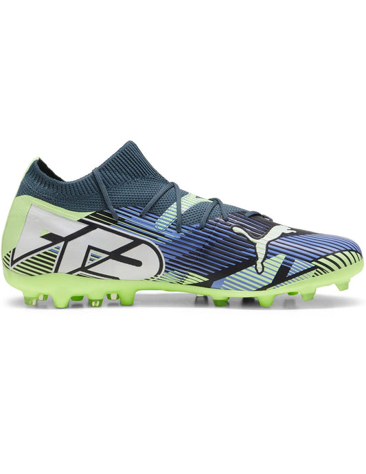 PUMA FUTURE 7 MATCH MG GRAY SKIES-PUMA WHITE-FIZZY APPLE 107934-03