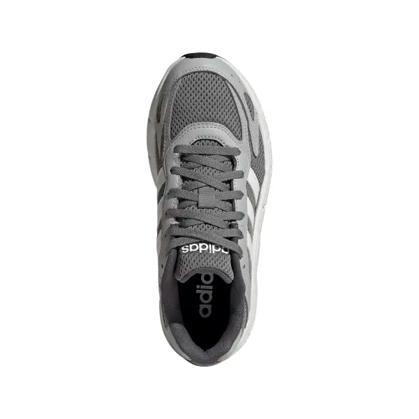 Adidas Eclyptix 2000 Junior KI3919 – Grigio/Bianco, sneakers unisex bambino in suede, scarpe per tempo libero da abbinare a jeans, tute e stile casual