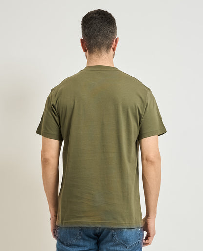 VANS LEFT CHEST SS Mossy Olive VN000R9XFR11