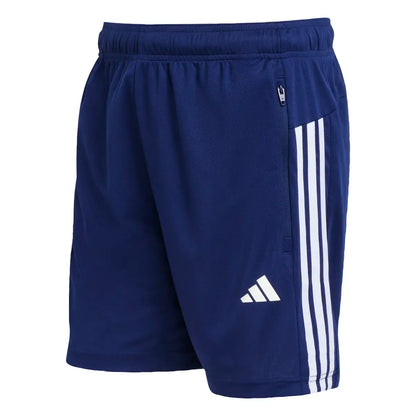 adidas Adicolor Poly KD0694 – Dark Blue | Shorts uomo in poliestere, pantaloncini blu scuro per outfit sportivi casual per il tempo libero ogni giorno