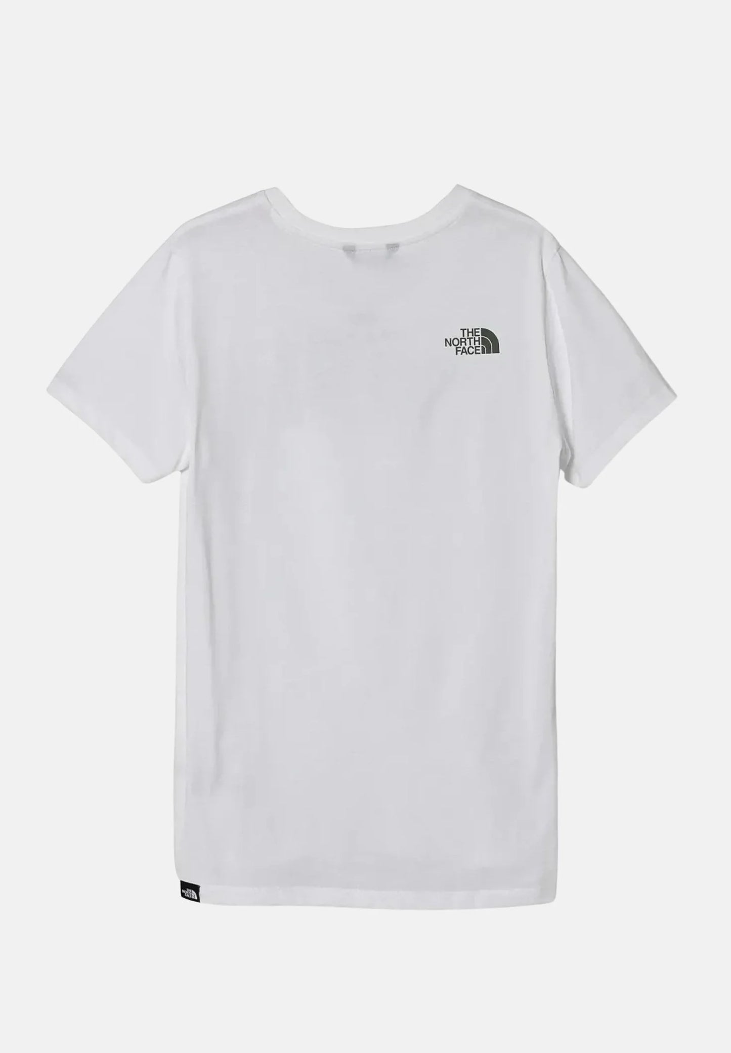 THE NORTH FACE B S/S EASY TEE TNF WHITE/DUCK GREEN NF0A8DRN9ZN1