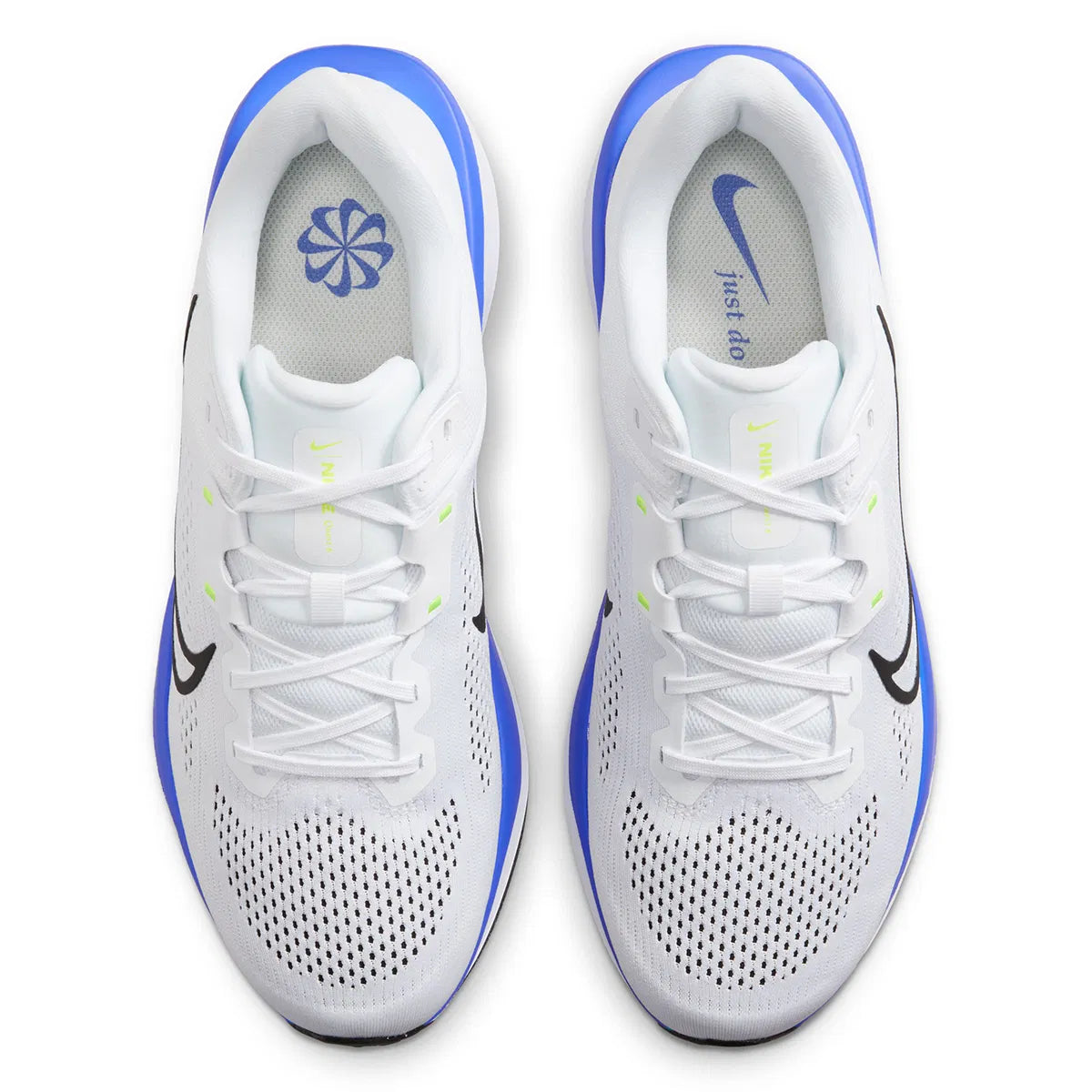 NIKE QUEST 6 WHITE/BLACK-HYPER ROYAL-VOLT FD6033-102