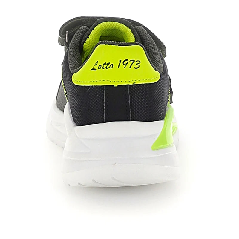 Lotto Run 50 – Scarpe running bambino verde scuro in mesh – 224122-EX8