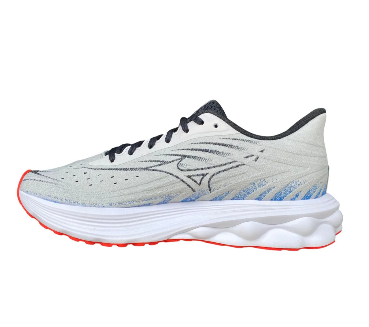 MIZUNO WAVE SKYRISE 6	Nimbus Cloud/Black/Blue Pace J1GC250906
