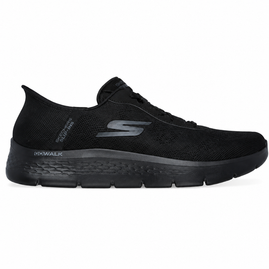 Skechers Go Walk Flex Smoot – Scarpa Walking Uomo Slip-Ins | Nero
