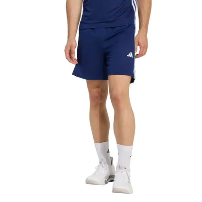 adidas Adicolor Poly KD0694 – Dark Blue | Shorts uomo in poliestere, pantaloncini blu scuro per outfit sportivi casual per il tempo libero ogni giorno