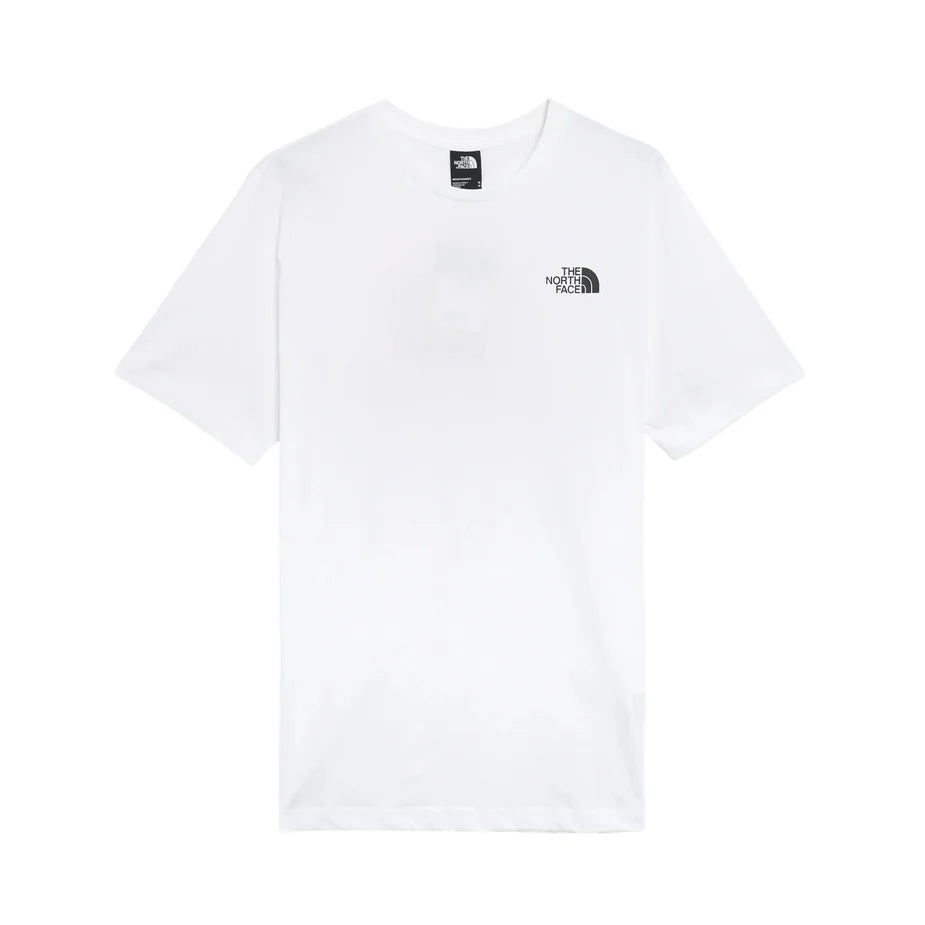 THE NORTH FACE M SS BOX NSE TEE TNF WHITE NF0A87NPFN41