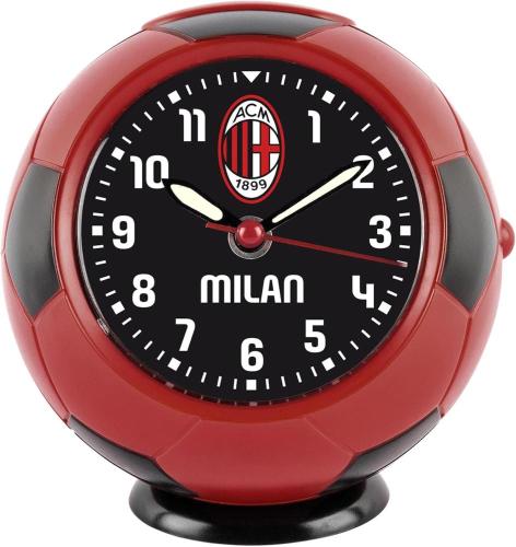 AC MILAN SVEGLIA PALLONE AL QUARZO ANALOGICA 9 CM SEVEN 90G302514-000
