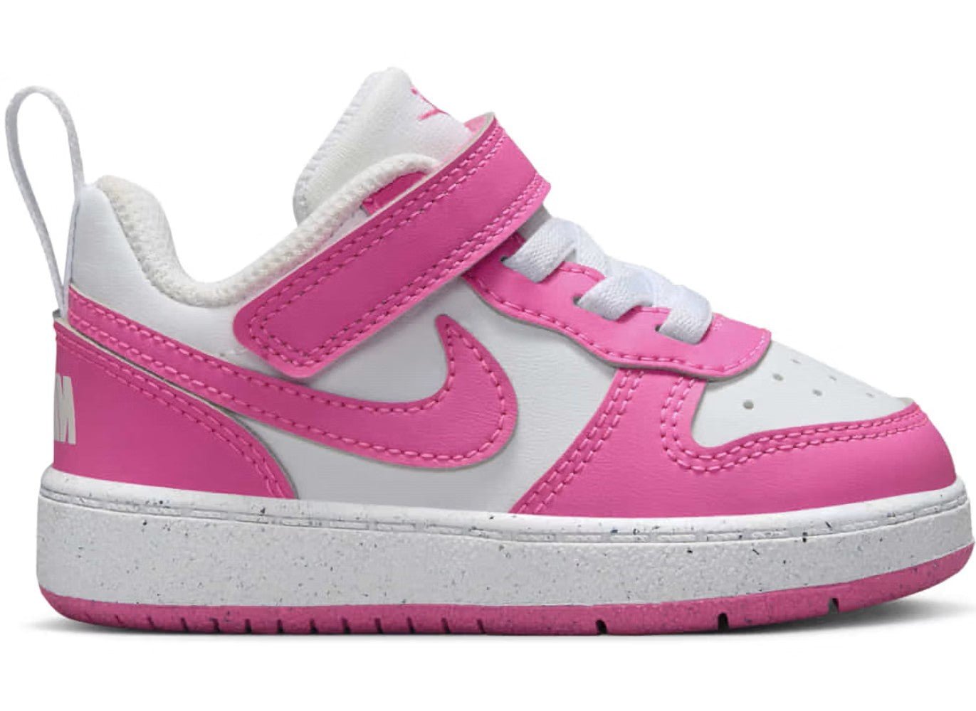 NIKE COURT BOROUGH LOW RECRAFT WHITE/LASER FUCHSIA DV5458-123