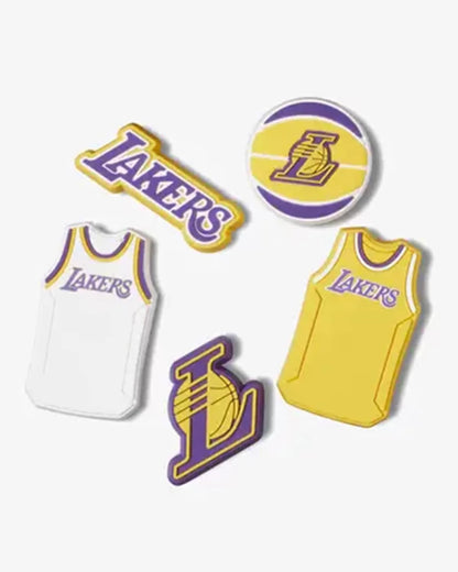 Crocs NBA LA Lakers Elevated 5Pck 3996-JIB-UCOL