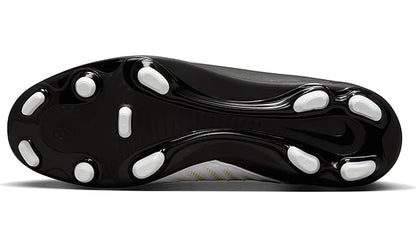 NIKE PHANTOM GX II CLUB FG/MG WHITE/BLACK-MTLC GOLD COIN FJ2557-100