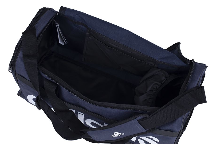 ADIDAS LINEAR DUFFEL S SHANAV/BLACK/WHITE HR5353