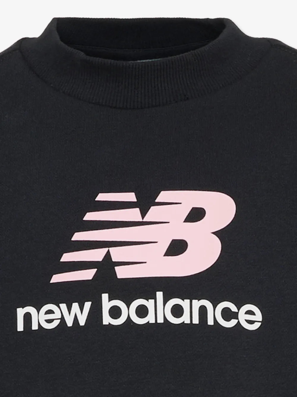 New Balance FT Stacked Logo Crew LAKG0202-BK | Bambina/Ragazza | Nero