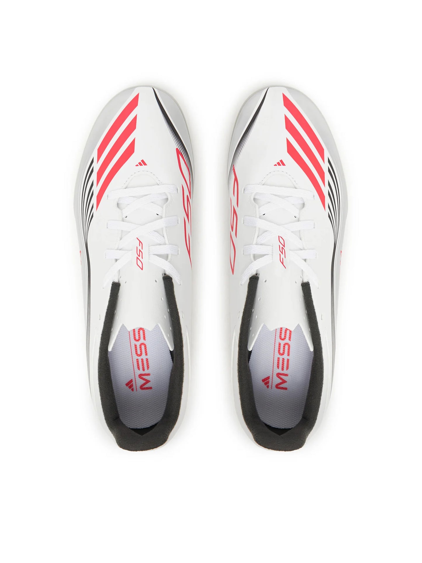 ADIDAS F50 MESSI CLUB FG/M FTWWHT/LUCRED/SILVMT JP7443
