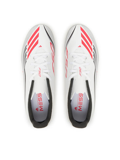 ADIDAS F50 MESSI CLUB FG/M FTWWHT/LUCRED/SILVMT JP7443