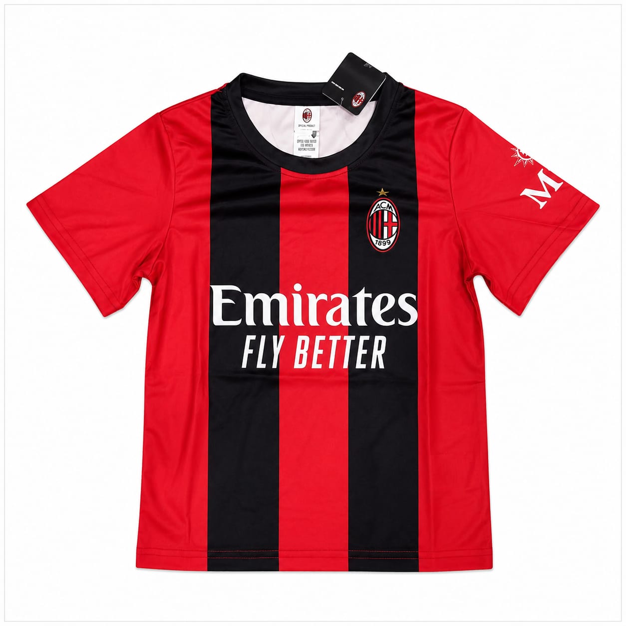 AC Milan Maglia Calcio 2026/27 | Rosso/Nero MI0127