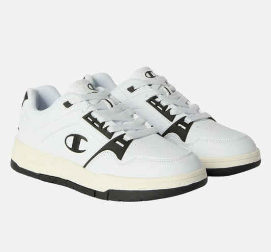 CHAMPION RD18 HERITAGE EVOLVE B GS LOW CUT SHOE WHT/NBK/NATL S33216-WW015