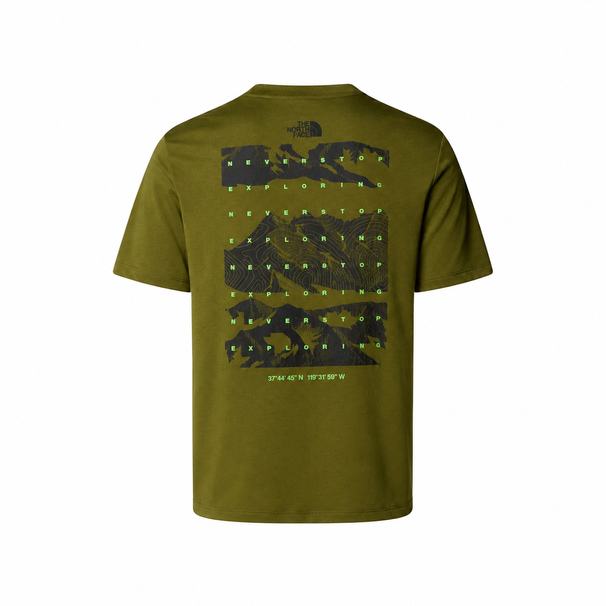 The North Face Foundation Mountains Tee Uomo Oliva