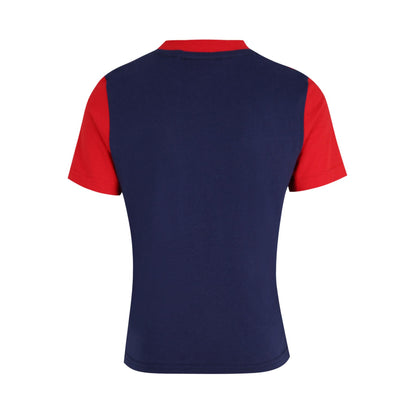 FILA BALIMO BLOCKED TEE MEDIEVAL BLUE-TRUE RED-BRIGHT WHITE FAK0127-53010