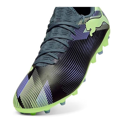 PUMA FUTURE 7 PLAY MG GRAY SKIES-ELEKTRO PURPLE-FIZZY APPLE-PUMA WHITE 107941-03
