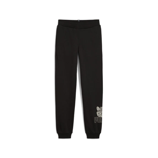 PUMA ESS+ TROPICAT SWEATPANTS FL G PUMA BLACK 681829-01