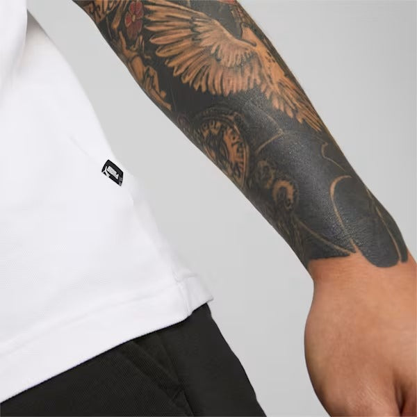 PUMA ESS PIQUE POLO WHITE 586674-02