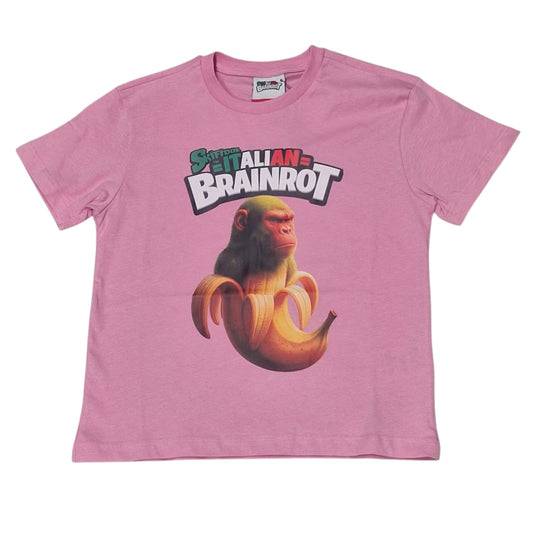 Brainrot T-SHIRT CHIMPANZINI BANANINI S6IBJBTH007-042