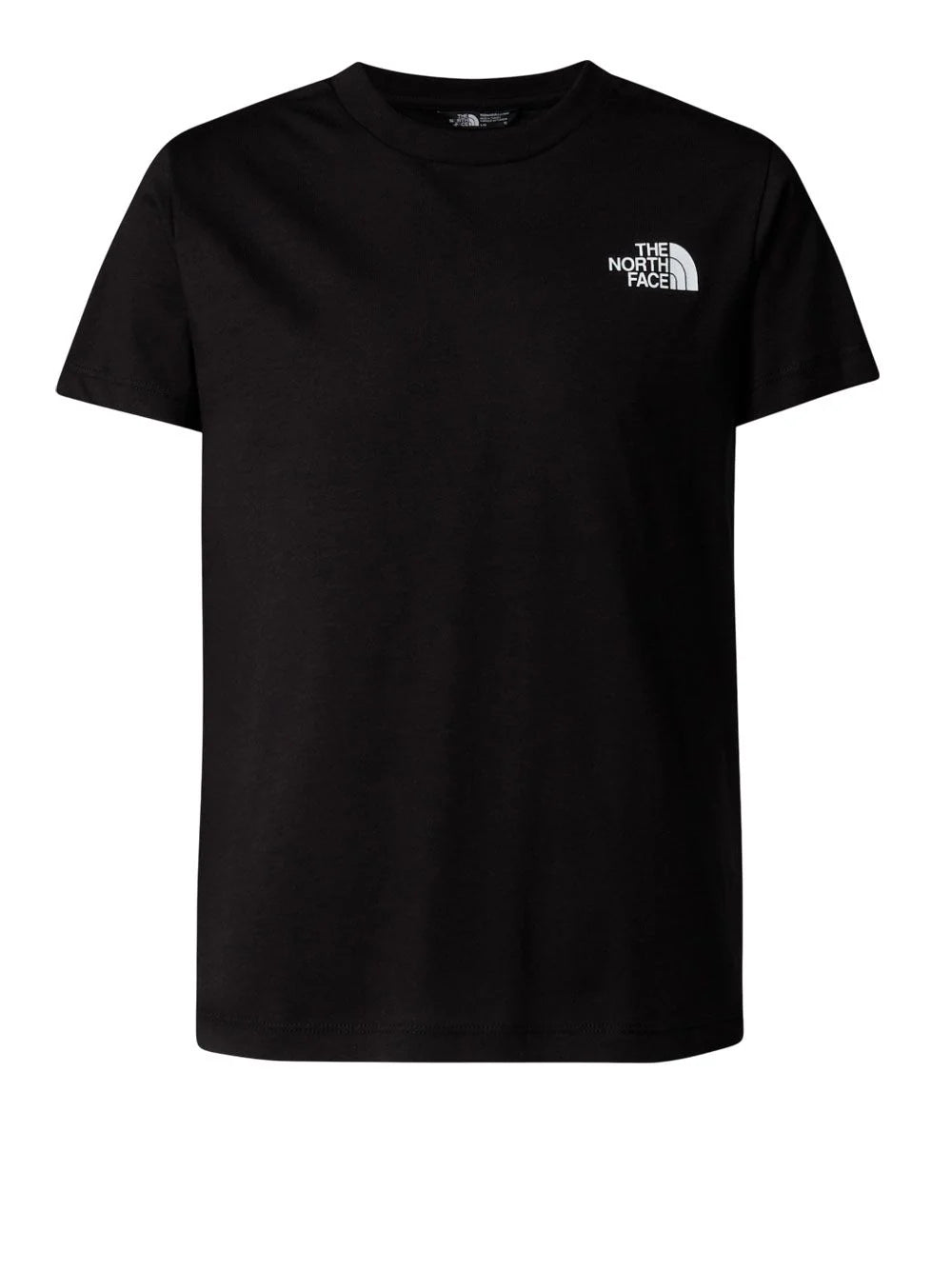 THE NORTH FACE TEEN BOX NSE REGULAR SS TEE TNF BLACK NF0A8EFNJK31