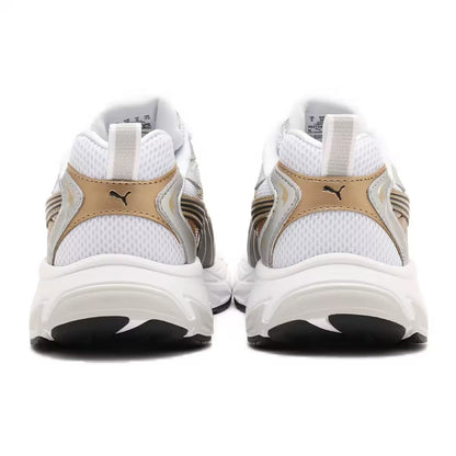 PUMA MORPHIC WHITE-GOLD-SILVER 392724-25