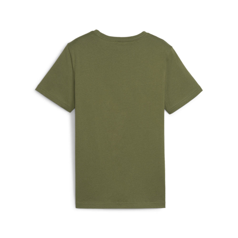 PUMA ESS LOGO TEE B OLIVE GREEN 586960-76