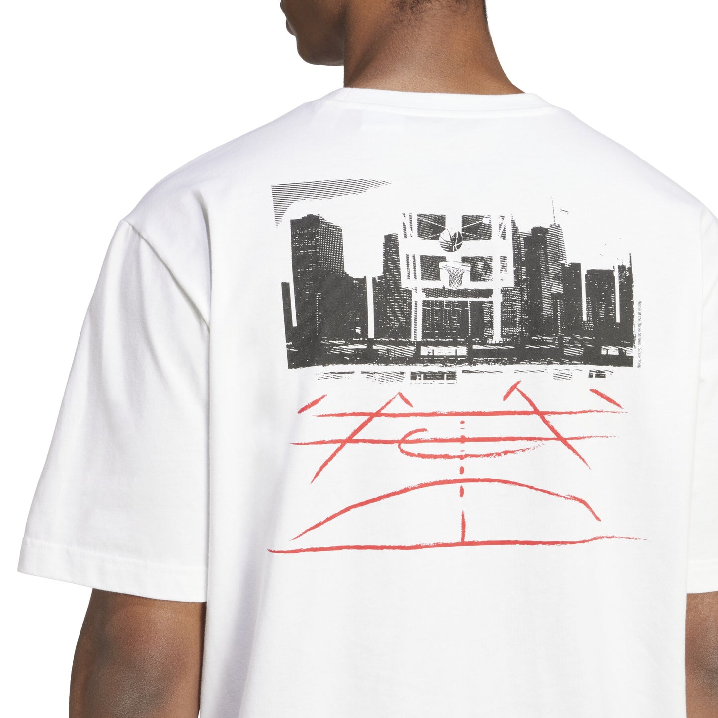 ADIDAS M C PHOTO TEE LTGREYHTR JN6953