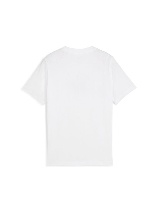 PUMA ESS SCRIPT TEE G WHITE 685805-02