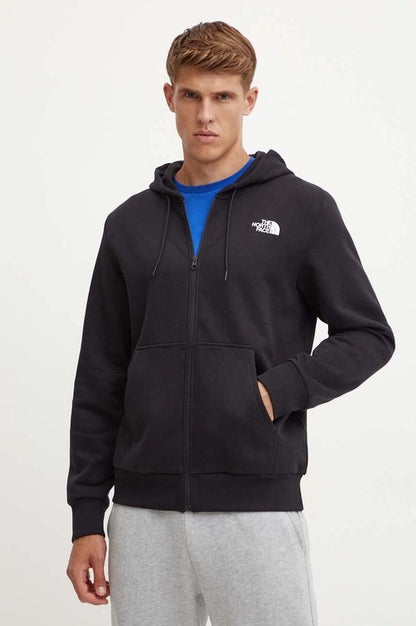 THE NORTH FACE M SIMPLE DOME FULL ZIP HOODIE TNF BLACK NF0A89FDJK31