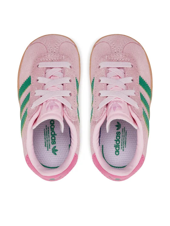 ADIDAS GAZELLE CF EL I CLPINK/COUGRN/BLIPNK JP7138