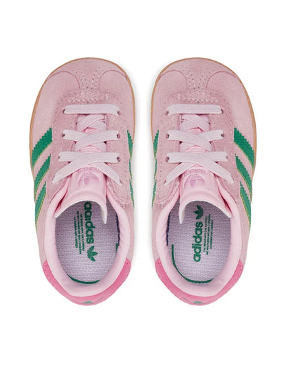 ADIDAS GAZELLE CF EL I CLPINK/COUGRN/BLIPNK JP7138