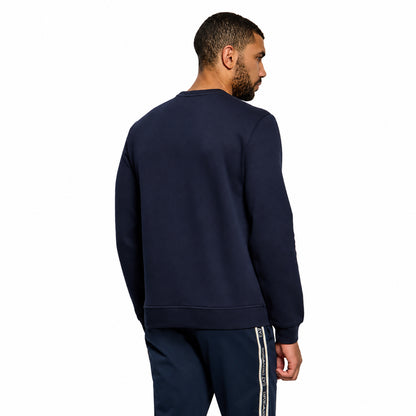 EA7 Felpa Uomo Girocollo in Cotone Blu - 7M002231-UB102 – foto 4