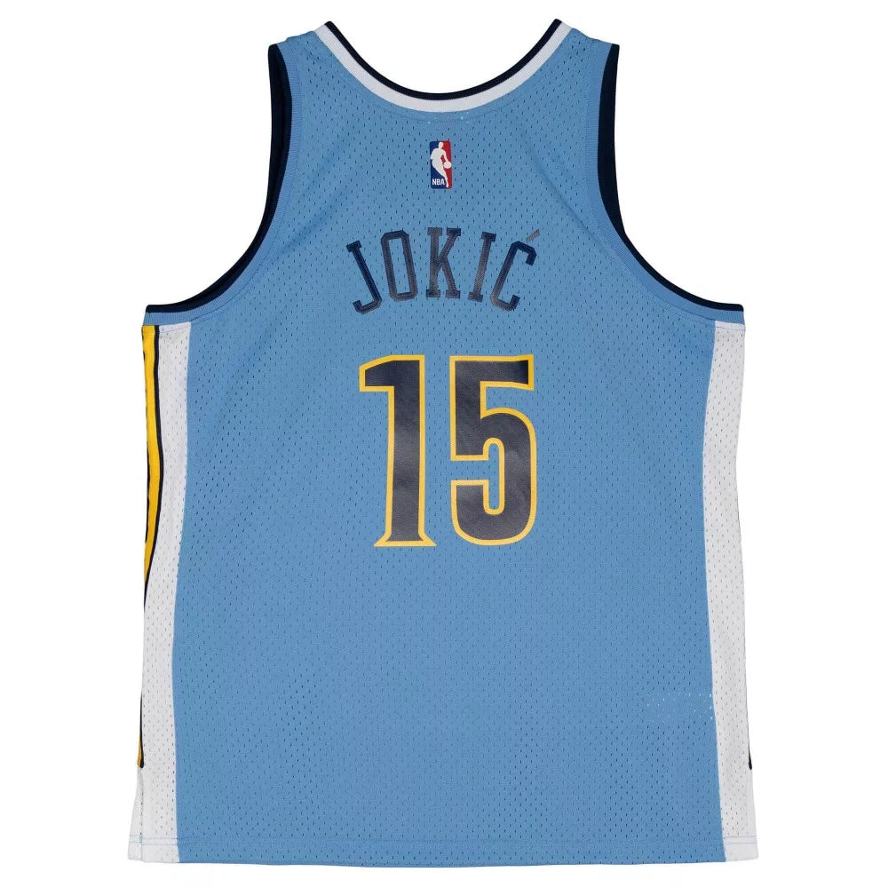 Mitchell & Ness NBA ROAD JERSEY NUGGETS 2016 NIKOLA JOKIC SMJY4448-DNU16NJOCLBL