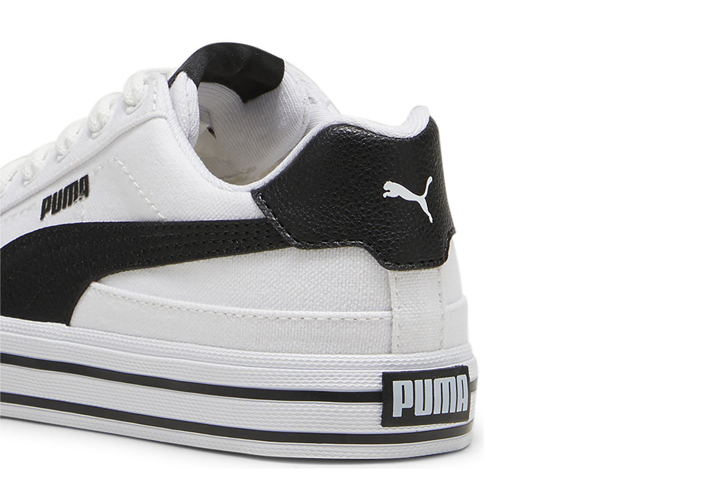 PUMA COURT CLASSIC VULC FS PS WHITE-BLACK 396559-02